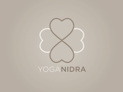 Yoga Nidra design gotham identity logo yoga