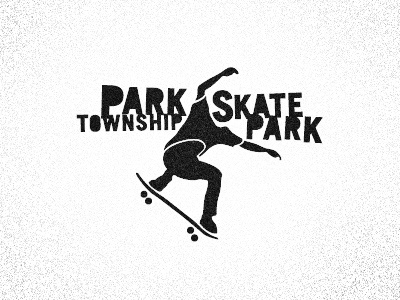 skatepark design illustration skateboarding typography