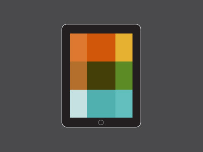 color pattern for iPad color design illustration ipad wallpaper