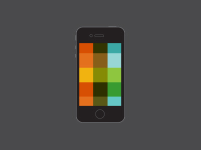 color pattern for iPhone color design illustration iphone wallpaper