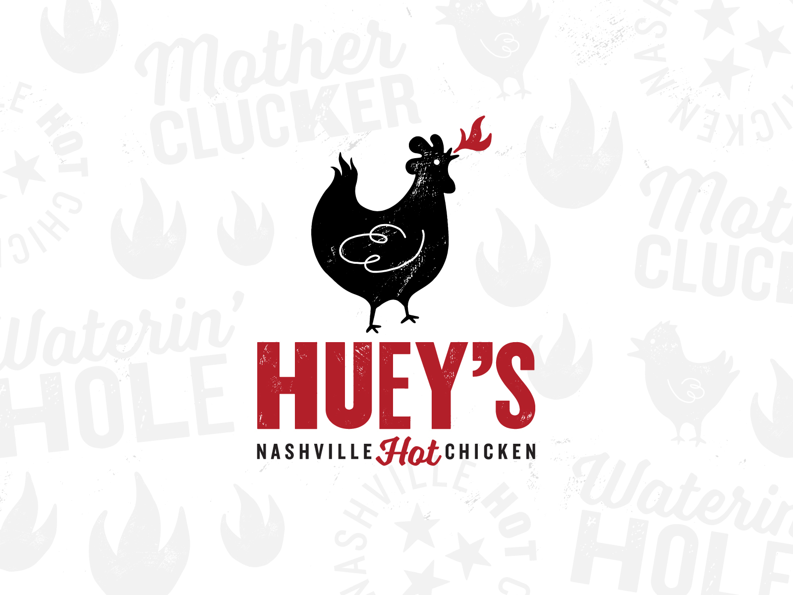Huey's Hot Chicken by Nick Villalva on Dribbble