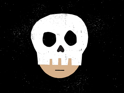 Skull Mask art design drawing halloween illustration skull