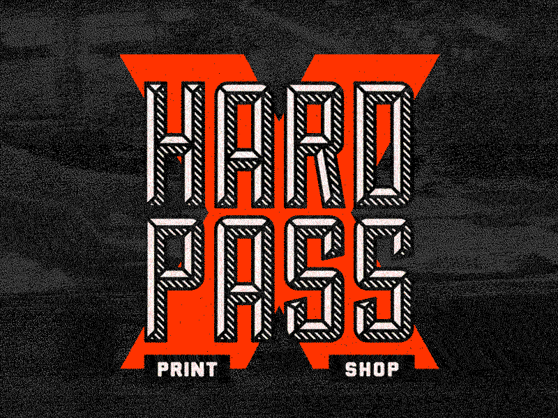 Hard Pass Press Branding