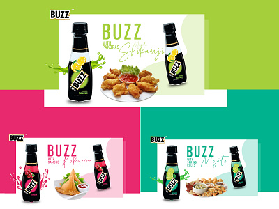 Buzz - Ad Campaign advertising branding social media design