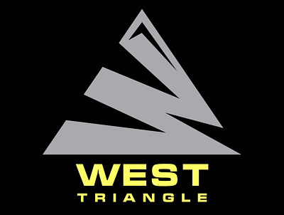 WEST TRIANGLE design logo