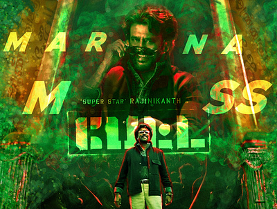 Marana Mass Song Poster design illustration poster design typography