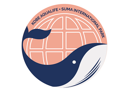 Kobe Aquarium - Logotype & Branding aquarium art brand branding communication design france french graphic design graphic designer guideline illustration kobe logotype print