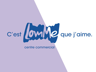 Guideline & Branding - Lomme Mall (Shopping Center) art branding communication design france french graphic design graphic designer guideline logotype mall print shopping center