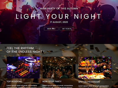 LIGHT YOUR NIGHT musics life night party