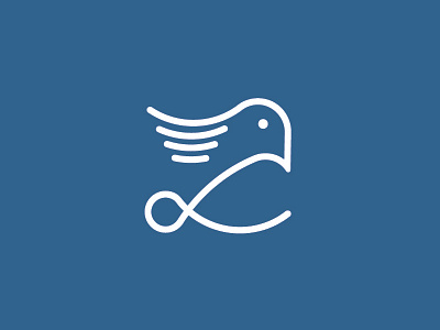 Zajil bird brand icon logo zajil