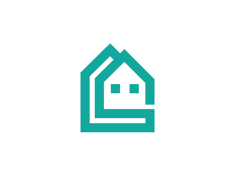ق arab arabic estate house logo real
