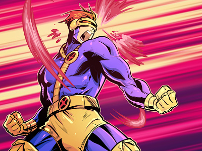 Cyclops anime character design comic comic book comics cyclops draw drawing illustration manga mutant x-men xmen