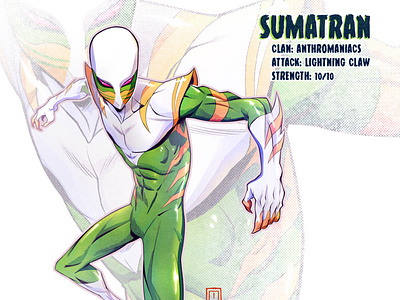 Sumatran anime character design comic comic book comics illustration manga mutant sketch tmnt