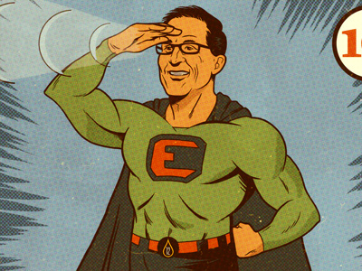 Comic comic illustration retro superhero vintage