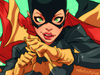 Batgirl batgirl batman comic book comics dc illustration