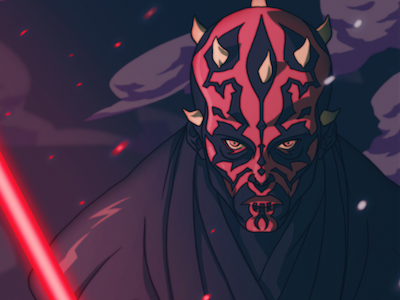 Darth Maul anime comic book darth maul drawing illustration manga sketch star wars