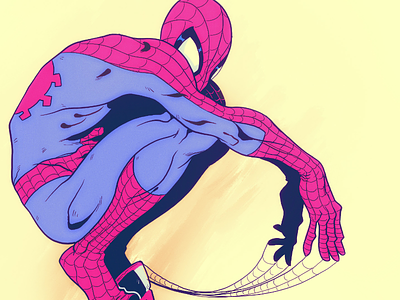 Spider-Man anime character design civil war comic comic book illustration manga spider man