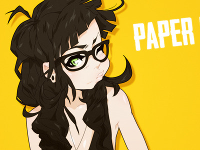 Penelope ~finshed~ comic girl hipster illustration indie nerd punk