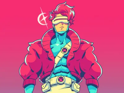 Cruel Summers 80s anime art cartoon character design comic comic book comics concept art cyclops draw drawing illustration manga marvel mutant scott summers x men xmen