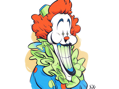 Zeebo the Clown anime art character design comic comic book comics illustration manga sketch tmnt zeebo the clown