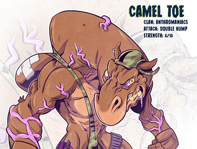 Camel Toe anime character design comic comic book comics illustration manga mutant sketch tmnt