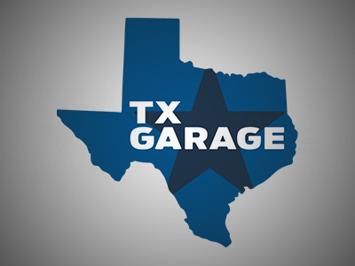 TxGarage Logo Square design logo texas txgarage