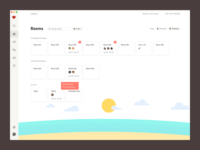 Room Management - Scheme View