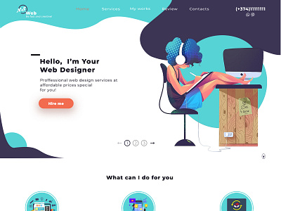 Web Designer site design designer homepage webdesign