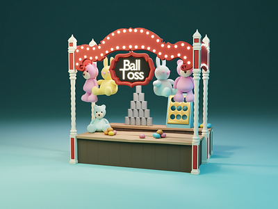 Funfair - Ball Toss