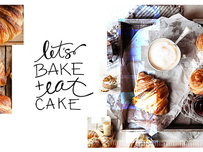 "The Bakery" Project advertising branding branding design collage art collage maker design graphic design poster art visual design visualisation