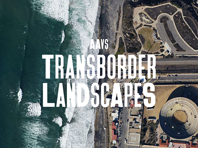 Branding for Transborder Landscapes Workshop art direction branding design graphicdesign logo visual design