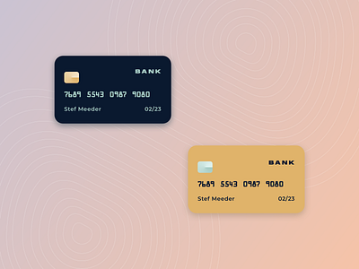 Credit Card UI