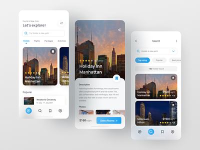 Hotel booking app activities app deisgn daily ui flight booking flight booking app hotel hotel booking hotel booking app hotel booking website mobile design packages travel travel app travel packages travel website trending ui design ui trends ux design