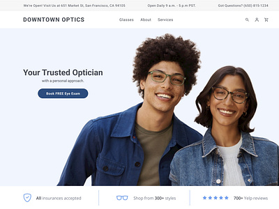 Optician Website