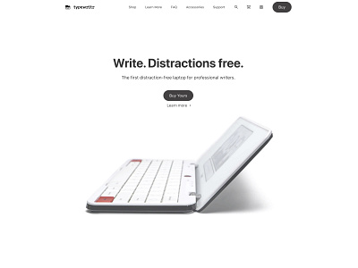 Product Landing Page