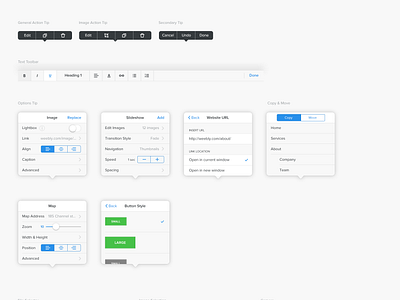 Weebly iPad App by Vitaly Odemchuk for Square on Dribbble