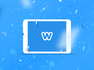 Confetti & Weebly app confetti ipad mobile website design weebly