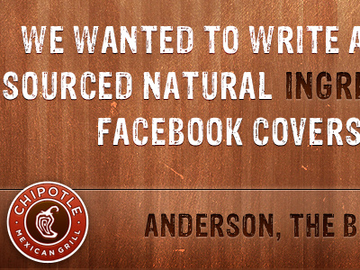 Chipotle Anderson Facebook Cover anderson chipotle facebook facebook cover logo red sc social marketing wood