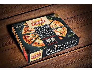 Pizza Box Packaging illustrator