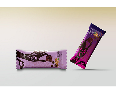 Chocolate Packet design illustrator packaging design