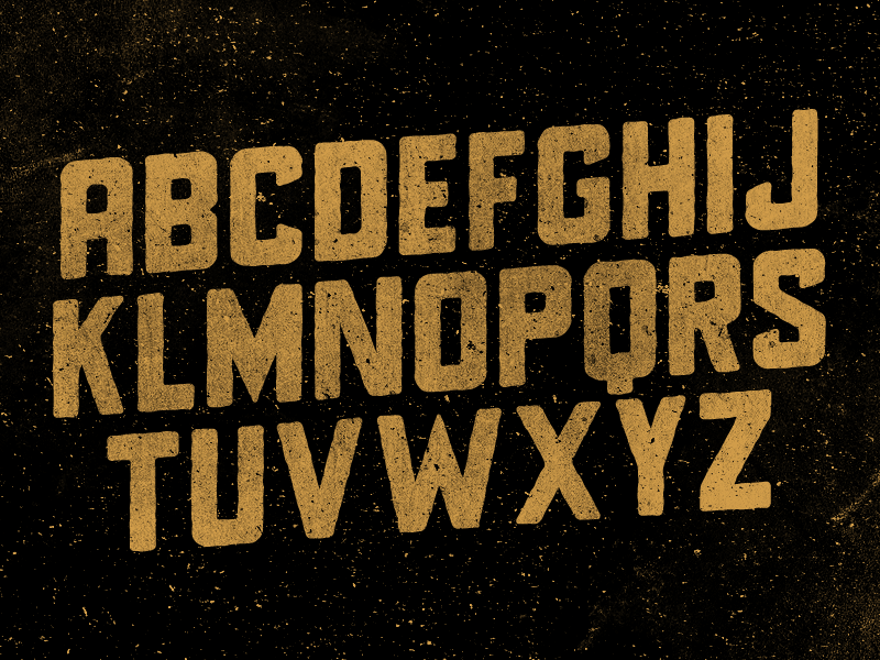 Rough & Tumble gif gritty rough tumble type