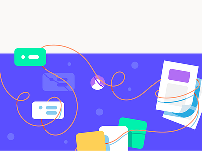 Threads Onboarding illustration messaging metalab onboarding product threads ui ux