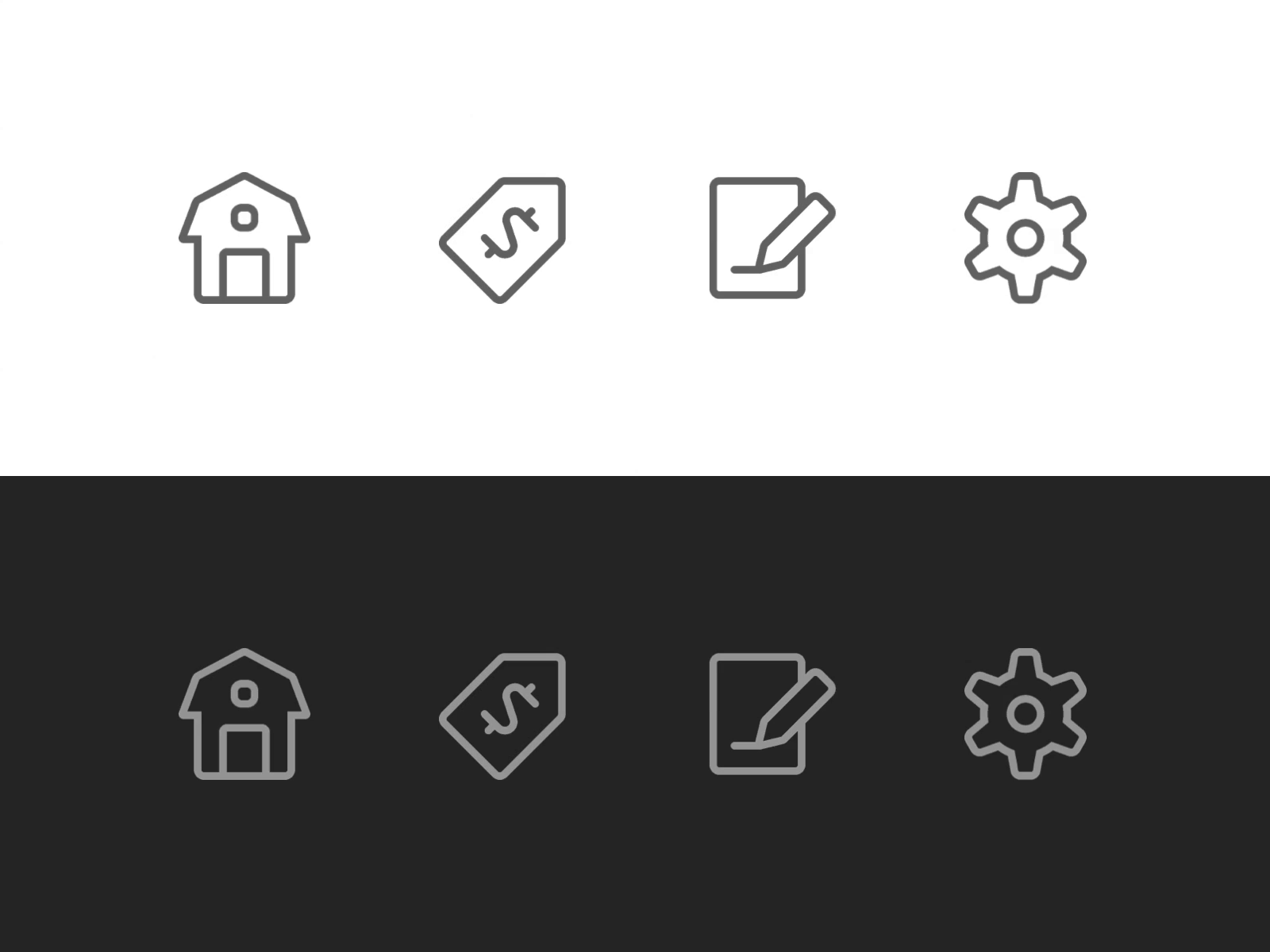 Indigo Icons by Noah Jacobus for MetaLab on Dribbble