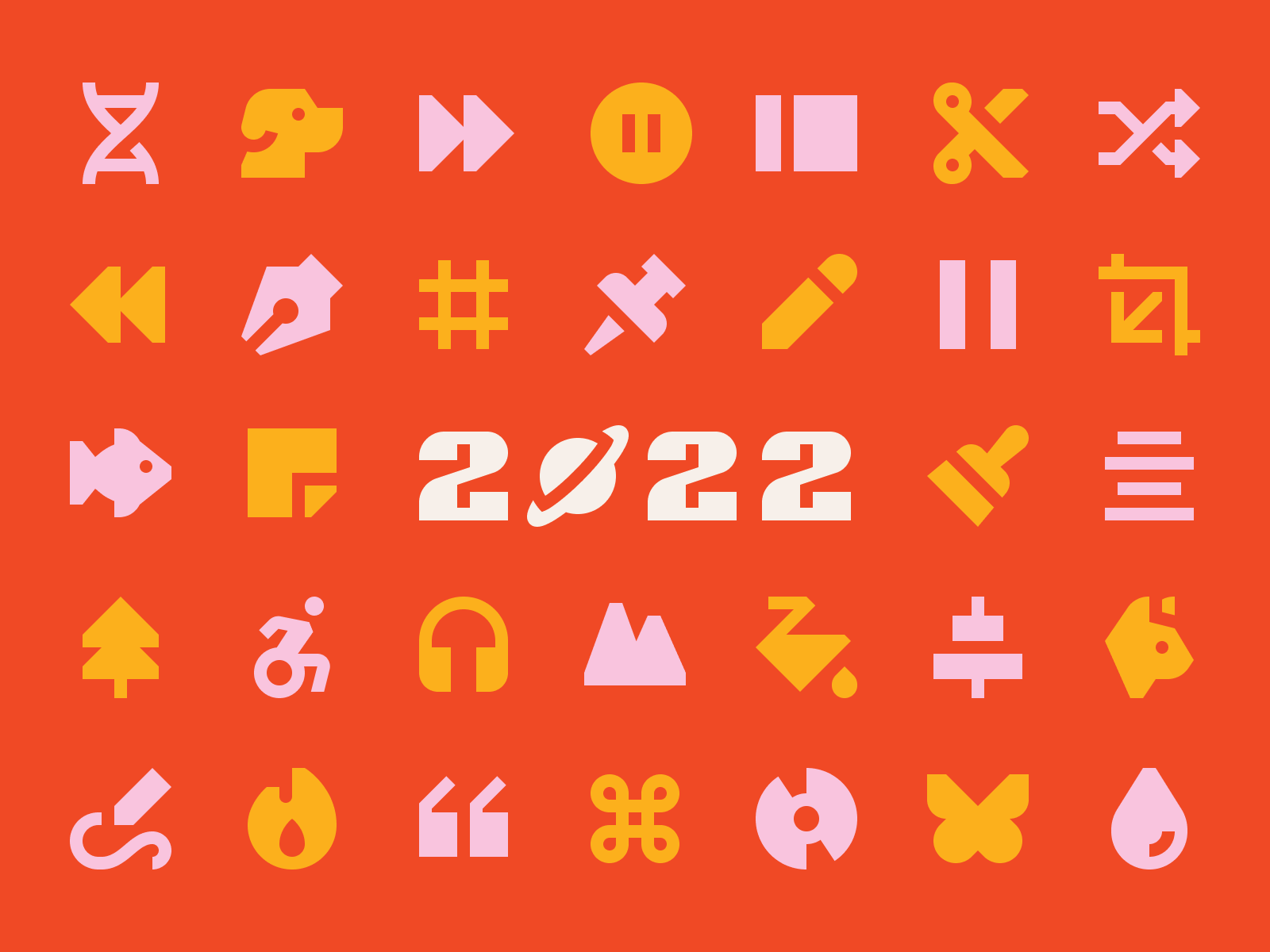 Chunk 2.1   chunky figma free glyph icon icon pack icon set iconography small ui