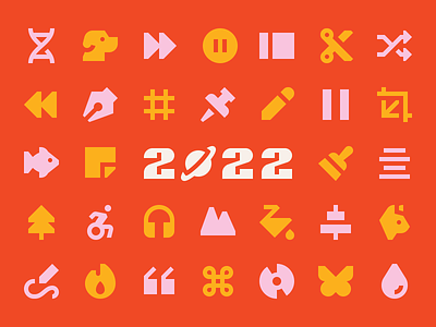 Chunk 2.1 🥳 chunky figma free glyph icon icon pack icon set iconography small ui