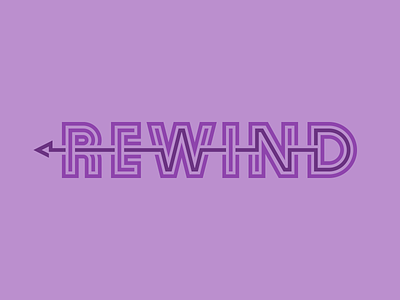 Rewind arrow rewind type