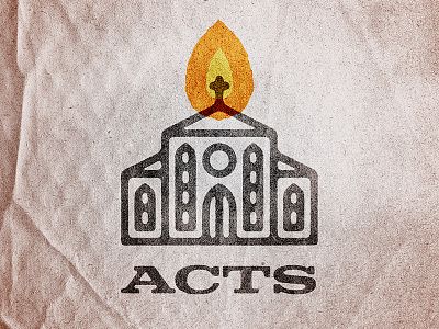 Acts acts church colt flame holy spirit