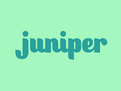 Juniper font juniper script type