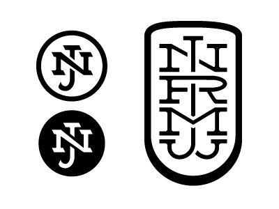 Monograms logo type