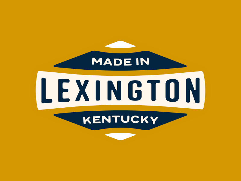 Made in Lex Badge by Noah Jacobus on Dribbble